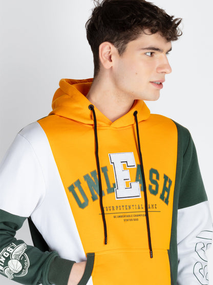 Mens Mix & Match Hooded Sweatshirt