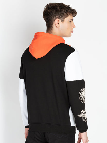 Mens Mix & Match Hooded Sweatshirt