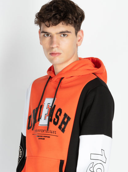 Mens Mix & Match Hooded Sweatshirt