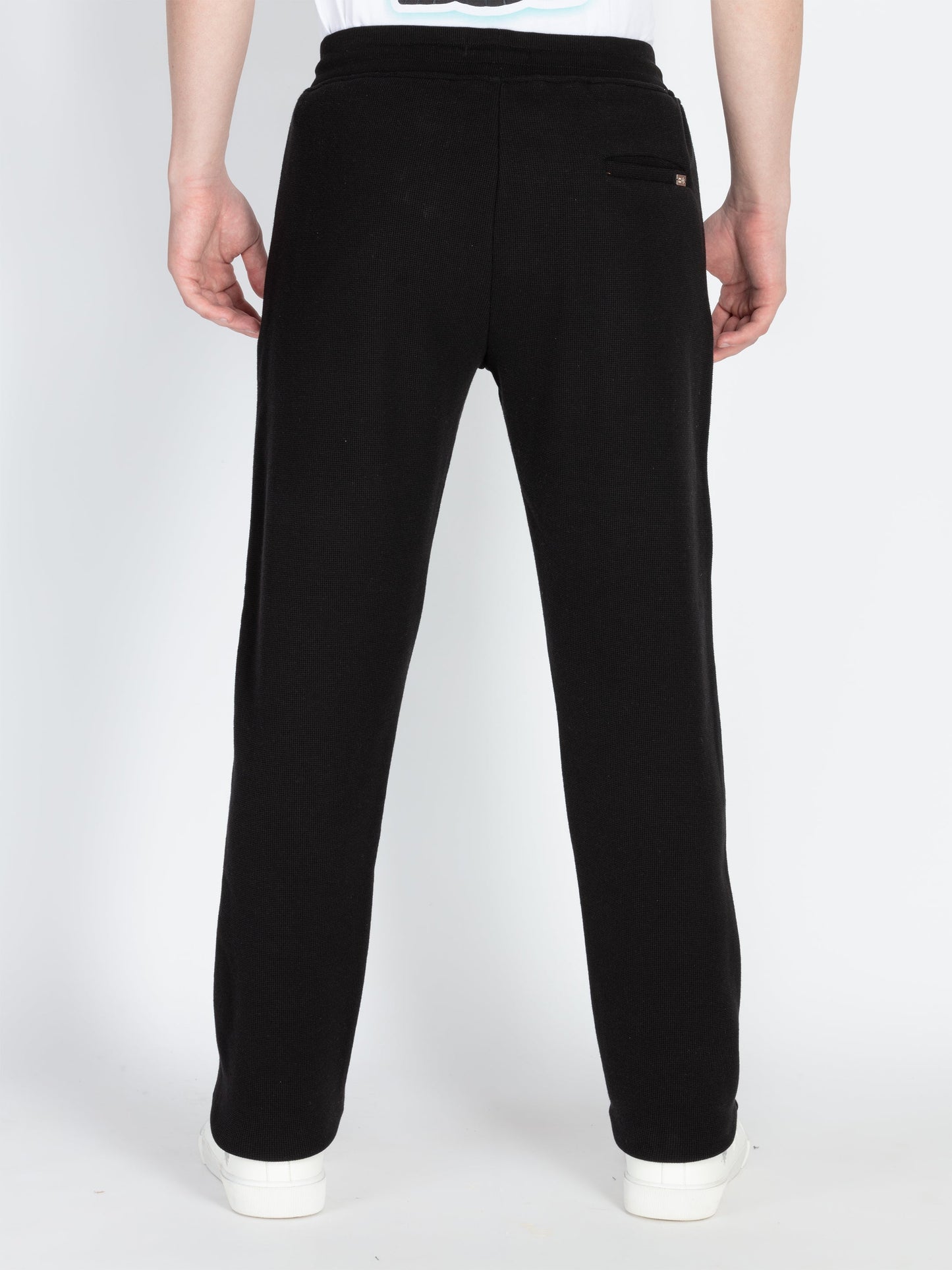 Mens Solid Regular Fit Track Pants